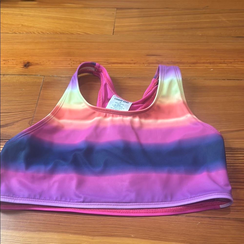 Lululemon Multicolor Ombre Sports Bra